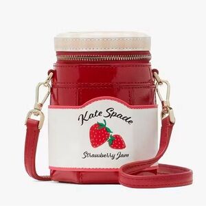 NWT Kate Spade Strawberry Dreams 3D Jam crossbody